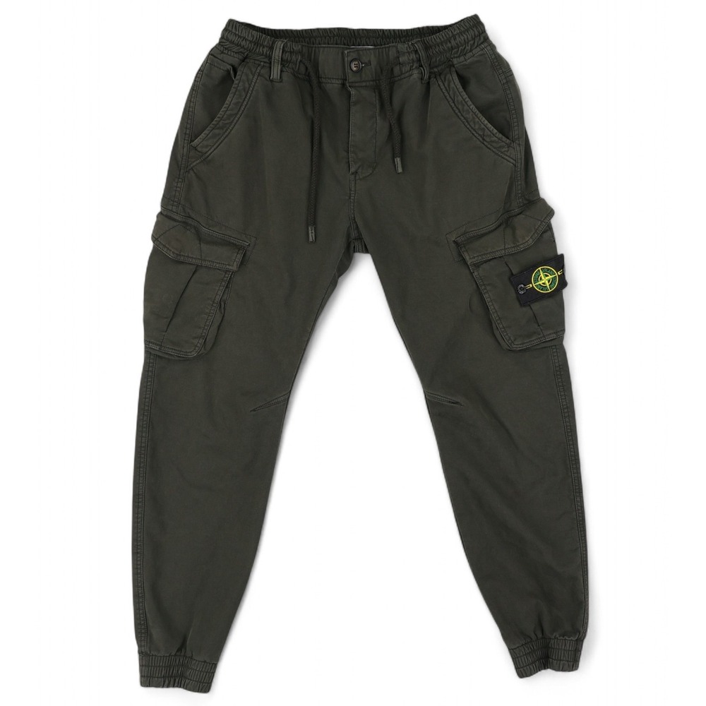 Stone Island Dark Green Cargo Pants